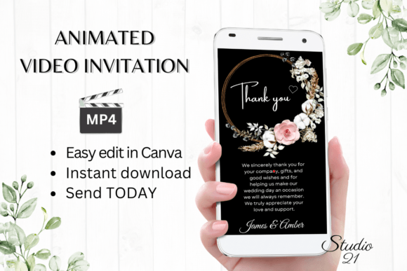 Boho Wedding Thank You W9129TU: Your Perfect Font for a Rustic & Romantic Brand
