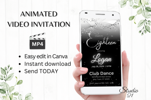 Instant 18th Birthday Invitations: Edit & Share in Minutes