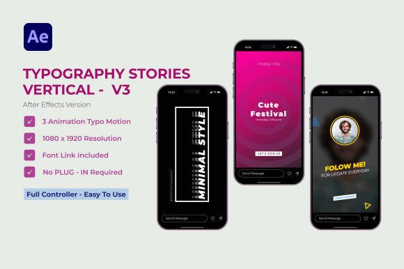 Typography Stories V3 | After Effects: A Deep Dive